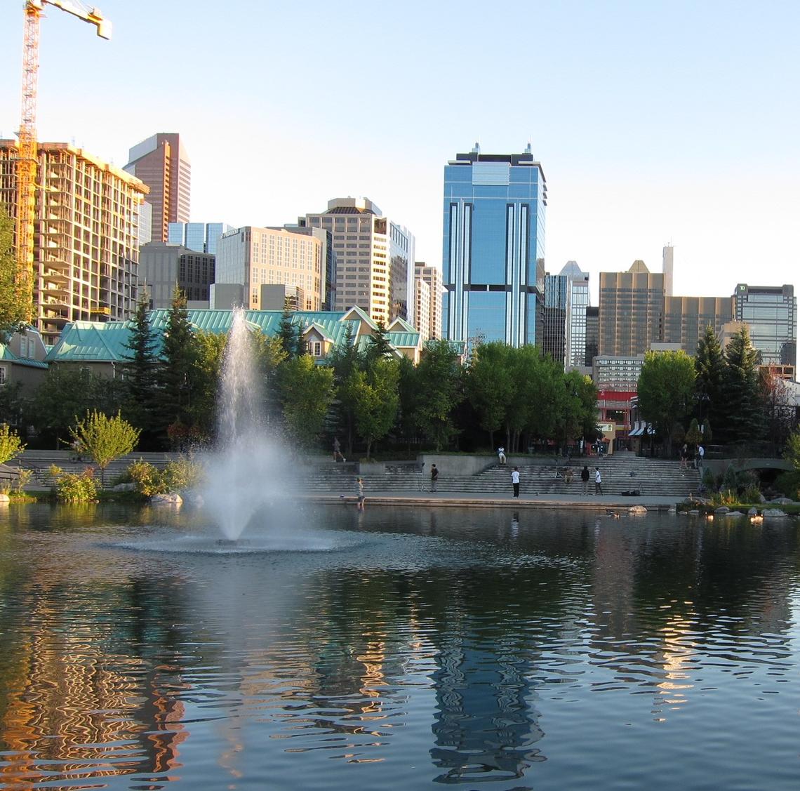 Water brings life to the city of Calgary